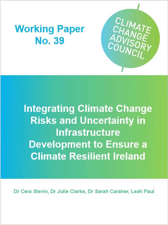 WP 39 Climate risks and uncertainty in infrastructure development